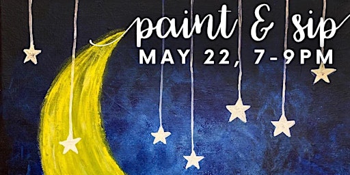 Sip & Paint "Starry Night" at Cork Wine Bar primary image