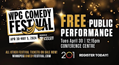 FREE SHOW | Winnipeg Comedy Festival feat. Sarah London & Pete Zedlacher!