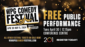 FREE SHOW | Winnipeg Comedy Festival feat. Sarah London & Pete Zedlacher! primary image