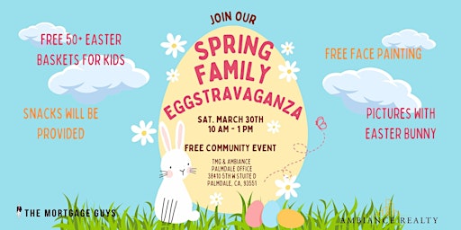 Primaire afbeelding van Easter Spring Family Eggstravaganza