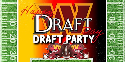 Hauptbild für Washington  Commanders Draft Party @ DCity Smokehouse