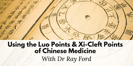 Chinese Medicine Luo Points and Xi  Cleft Points with Dr Ray FORD