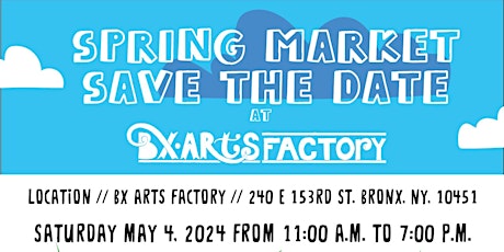 Spring Artist Market at BxAF