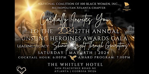 27th Annual Unsung Heroines Gala primary image