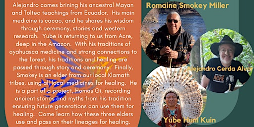 Imagem principal do evento Indigenous wisdom, how lineage is passed on and used for healing