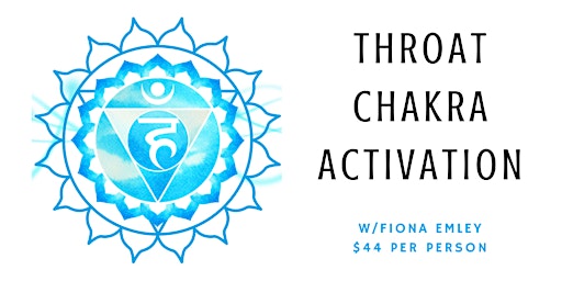 Throat Chakra Activation Workshop primary image