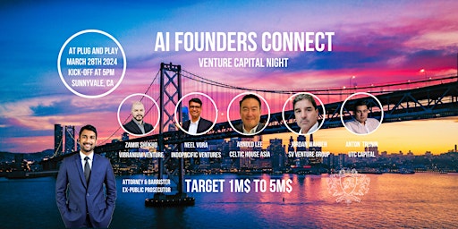 Imagem principal do evento AI Founders Connect | Round 3 at Plug and Play