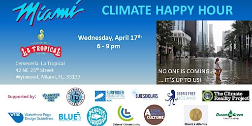 Primaire afbeelding van Miami Climate Leaders Happy Hour