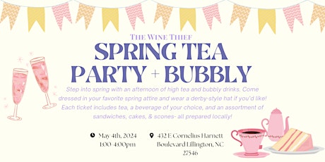 Spring Tea Party + Bubbly