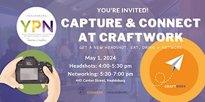 Immagine principale di Healdsburg Young Professional's Capture and Connect Event 