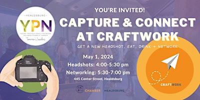Healdsburg Young Professional's Capture and Connect Event