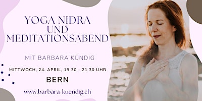 Hauptbild für Yoga Nidra und Meditationsabend Bern, 24. April