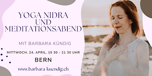 Immagine principale di Yoga Nidra und Meditationsabend Bern, 24. April 