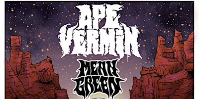 Primaire afbeelding van APE VERMIN & MEAN GREEN - RIDERS OF THE DAMNED TOUR