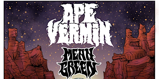 Primaire afbeelding van APE VERMIN & MEAN GREEN - RIDERS OF THE DAMNED TOUR