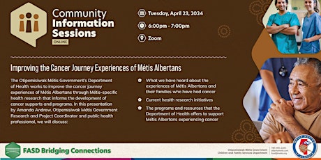 Improving the Cancer Journey Experience for Métis Albertans