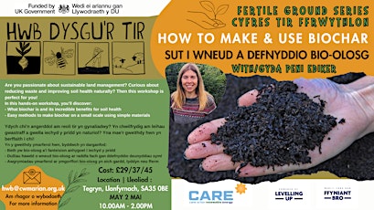 How to make & use Biochar | Sut i wneud a defnyddio Bio-olosg