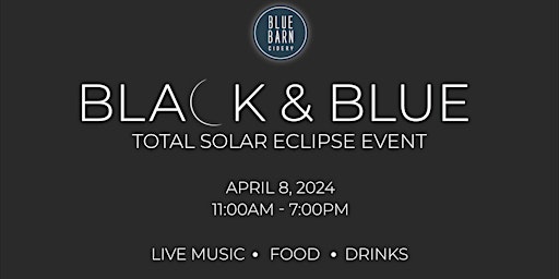 Imagem principal do evento Black & Blue: Total Solar Eclipse Parking Ticket
