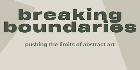 Breaking Boundaries Exhibition Opening