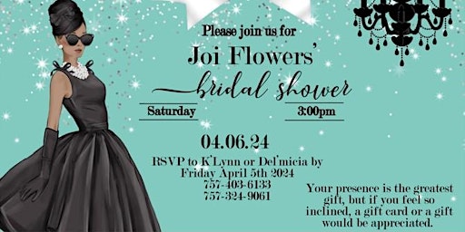 Imagen principal de JOI FLOWERS' BRIDAL SHOWER