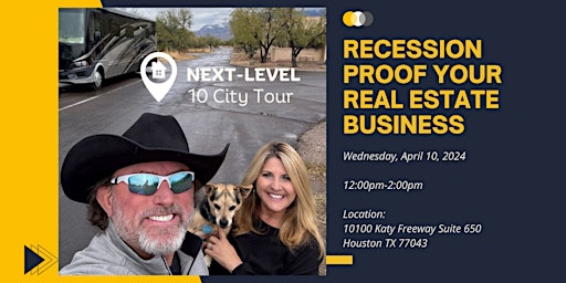 Hauptbild für LIVE “Lunch & Learn” ~ Recession Proof Your Business ~ Wednesday, April 10