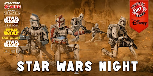 Imagem principal do evento Star Wars Game Night