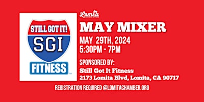 Imagem principal de Lomita Chamber Business Mixer May 2024