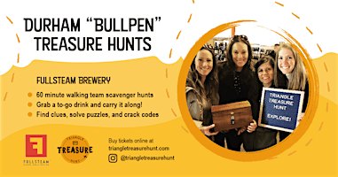 Primaire afbeelding van Durham "Bullpen" Treasure Hunt - Walking Team Scavenger Hunt!