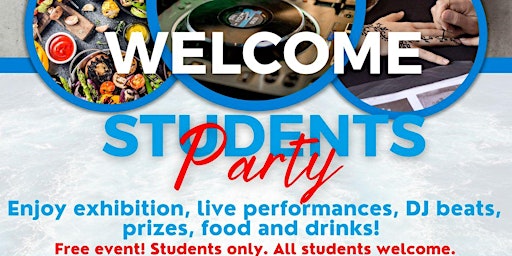 Image principale de Welcome Students Party