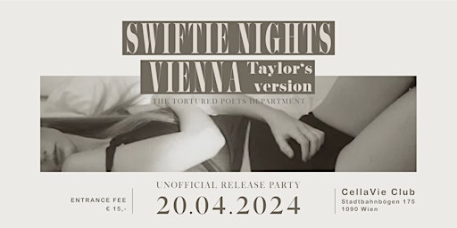 SWIFTIE NIGHTS VIENNA | TTPD Unofficial Release Party (20.04.24)  primärbild