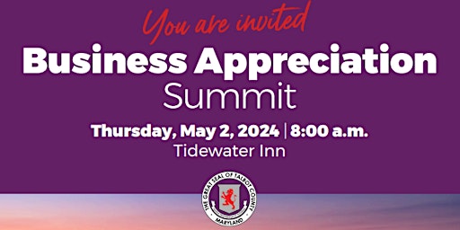 Image principale de 17th Talbot County Business Appreciation Breakfast, Community Impact Awards