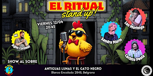 Imagen principal de EL RITUAL STAND UP - 12/04