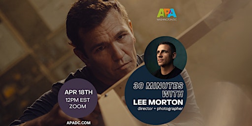 Imagem principal do evento APA | DC Presents: 30 Minutes with Lee Morton