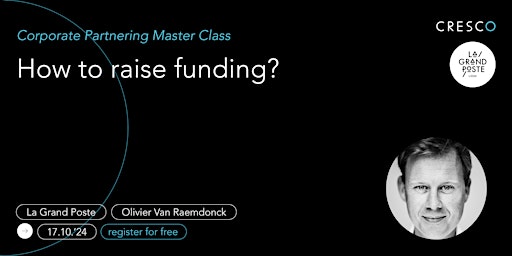 Hauptbild für How to raise funding?