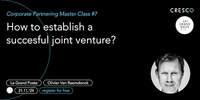 Primaire afbeelding van How to establish a successful joint venture?