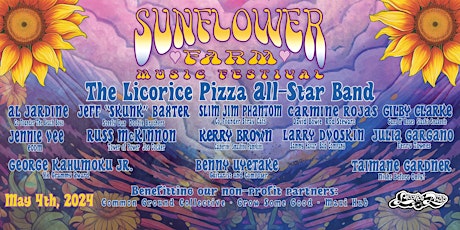 2024 Sunflower Farm Music Festival & Farmers Market