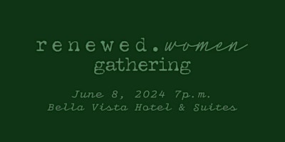 Imagen principal de renewed.women gathering