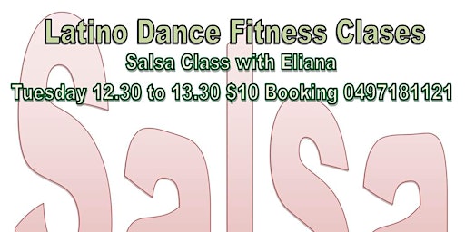 Salsa Class With Eliana At Brisbane City Hall Basement primary image