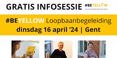 Infosessie #BeYellow loopbaanbegeleiding