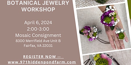 Botanical Jewelry Workshop