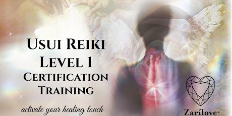 Usui Reiki Healing Level 1 Attunement Certified Training