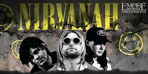 Imagem principal do evento Nirvana Live Tribute band Performed by Nirvanah