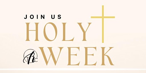 Join Us Holy Week  primärbild