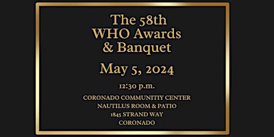 Imagen principal de 2024 WHO Awards & Banquet