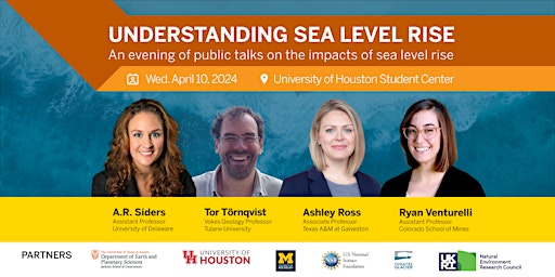 Imagem principal do evento Public Talks: Understanding Sea Level Rise