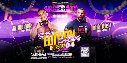 Imagem principal do evento A R R E B A T O - New Jersey Takeover