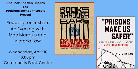 Reading for Justice: An Evening with Mac Marquis and Victoria Law