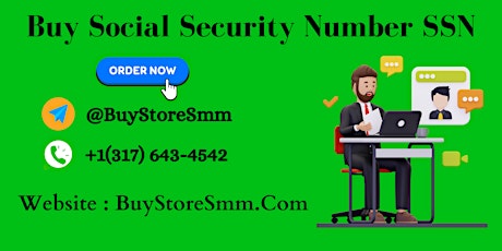 Buy Social Security Number SSN 2024