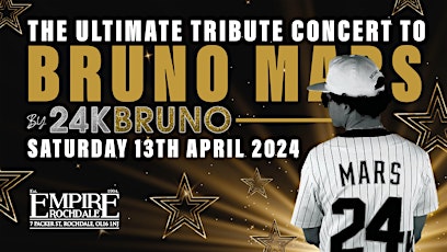 Bruno Mars Tribute Show - First Time Live  at The Empire