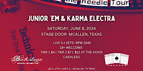 Addicted to the Needle Tour | McAllen